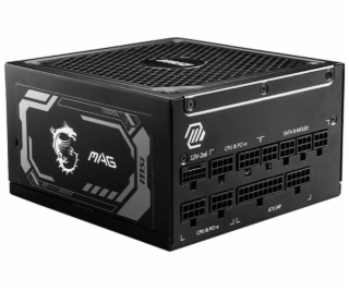 MSI zdroj MAG A1250GL PCIE5/ 1250W/ ATX3.1/ akt. PFC/ 7 l...
