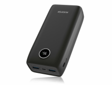 Power bank ALIGATOR PD20W+QC22.5A,30000mAh,černá