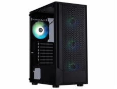 BitFenix skříň C50 Negro / ATX /  4x 120mm FRGB fan / 2xUSB 2.0 / USB 3.0 / tvrzené sklo / černá