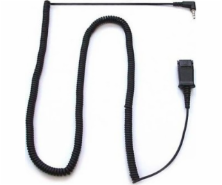 Poly - Audio kabel - 2,5 mm 4pinový stereo jack do rychlé...