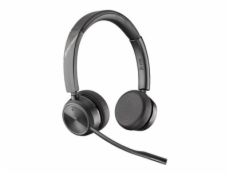 Poly Savi 7220 Office - Savi 7200 Series - náhlavní souprava - náhlavní - DECT - bezdrátový - černá