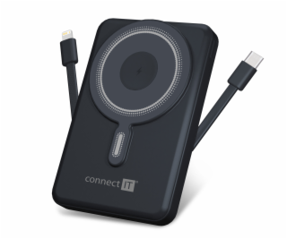 CONNECT IT 10000 mAh bezdrátová Powerbanka 1xUSB-C port/1...