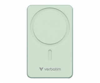 Verbatim Essential Power Bank magn.wirel. 5000mAh grün.  ...