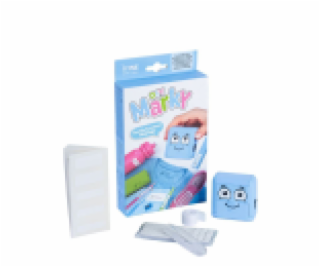 COLOP Marky DIY modrá - samobarvící textilní razítko (čer...