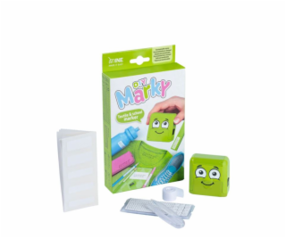 COLOP Marky DIY zelená - samobarvící textilní razítko (če...