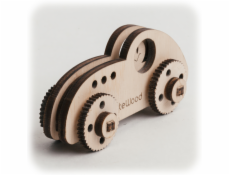 CuteWood Dřevěné 3D puzzle Sportovní auto