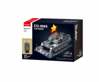 Sluban Model Bricks M38-B1234 Tank ZTS-99AS v měřítku 1:35