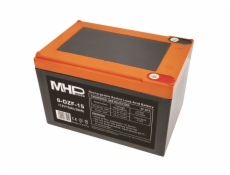 MHPower 6-DZF-15 Trakční gelová baterie 12V/15Ah, Terminál D1 - M5, Deep Cycle
