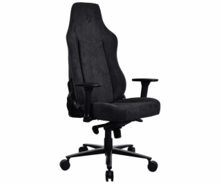 AROZZI herní židle VERNAZZA Soft Fabric Pure Black/ povrc...