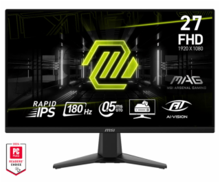 MSI MAG/275F/27 /IPS/FHD/180Hz/0,5ms/Black/2R