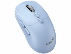 GENIUS NX-8080S BT Tiffany Blue/ duální Bluetooth + 2,4GHz/ 1600 dpi/ bezdrátová/ Copilot/ tichá/ 7tlačítková/ modrá