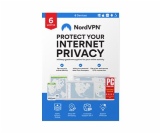 NordVPN - Licence na předplatné (6 měsíců) - ESD - Linux,...