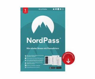 NordPass Premium - Licence na předplatné (1 rok) - 6 zaří...