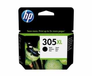 HP 305XL - 4 ml - Vysoká výtěžnost - pigmentová černá - o...