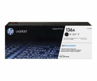 HP 136A - Černá - originální - kazeta s barvivem (W1360A)...