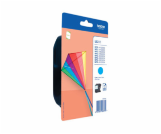 Brother LC223CBP - Azurová - originální - blistr - inkous...
