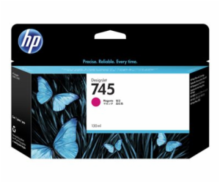HP 745 - 130 ml - purpurová - originální - DesignJet - in...