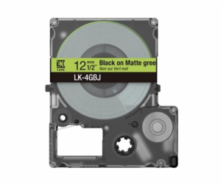 Epson Matte Green/Black 12mm LK-4GBJ, C53S672077