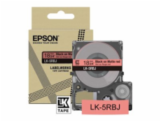 Epson Matte Red/Black 18mm LK-5RBJ, C53S672072