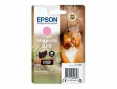 Epson 378 - 4.8 ml - světlá fialová - originální - blistr s RF / akustickým alarmem - inkoustová cartridge - pro Expression Home XP-8605, XP-8606; Expression Photo XP-8500 Small-in-One, XP-8700