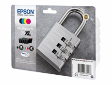 Epson 35XL Multipack - 4-balení - XL - černá, žlutá, azurová, purpurová - originální - blistr s RF / akustickým alarmem - inkoustová cartridge - pro WorkForce Pro WF-4720, WF-4720DWF, WF-4725DWF, WF-4