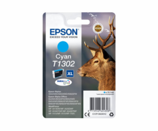 Epson T1302 - 10.1 ml - XL - azurová - originální - blist...