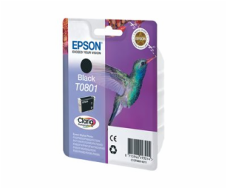 Epson T0801 - Černá - originální - blistr s RF / akustick...