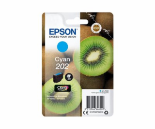 Epson 202 - 4.1 ml - azurová - originální - blistr s RF /...
