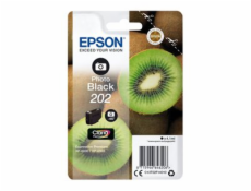 Epson 202 - 4.1 ml - foto černá - originální - blistr s RF / akustickým alarmem - inkoustová cartridge - pro Expression Premium XP-6000, XP-6005