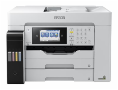 Epson EcoTank Pro ET-16680 - Multifunkční tiskárna - barva - tryskový - A3 (média) - až 25 stran/min. (tisk) - 550 listy - 33.6 Kbps - USB 2.0, LAN, Wi-Fi(ac), hostitel USB