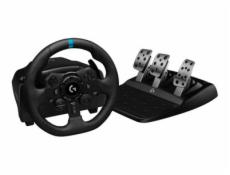 Logitech G923 - Volant a pedály - kabelové - černá - pro PC, Sony PlayStation 4
