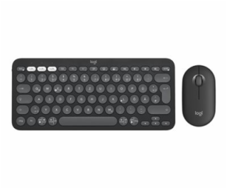 Logitech Pebble 2 Combo - Klávesnice a sada myši - bezdrá...