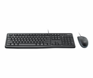 Logitech Desktop MK120 - Klávesnice a sada myši - USB - a...