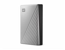 WD My Passport Ultra for Mac WDBGKC0060BSL - Pevný disk - šifrovaný - 6 TB - externí (přenosný) - USB 3.2 Gen 1 (USB-C konektor) - AES 256 bitů - stříbrná