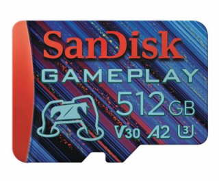 SanDisk GamePlay - Paměťová karta flash - 512 GB - A2 / V...