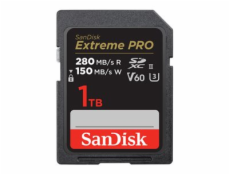 SanDisk Extreme Pro - Paměťová karta flash - 1 TB - Video Class V60 / UHS-II U3 / Class10 - SDXC UHS-II