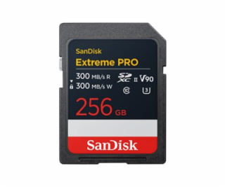 SanDisk Extreme Pro - Paměťová karta flash - 256 GB - Vid...
