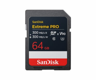 SanDisk Extreme Pro - Paměťová karta flash - 64 GB - Vide...