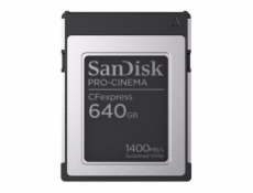 SanDisk PRO-CINEMA - Paměťová karta flash - 640 GB - CFexpress typu B