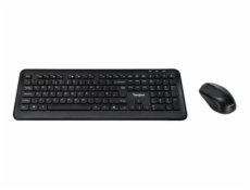 Targus - Klávesnice a sada myši - kombinace - full size - bezdrátový - 2.4 GHz - QWERTY - severské jazyky - černá