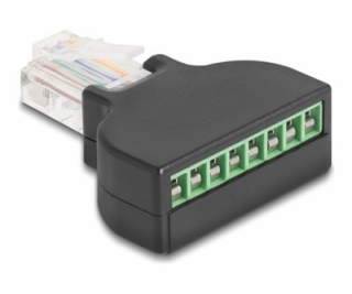 Delock - Network adapter connector - RJ-45 (M) do 8 kolík...