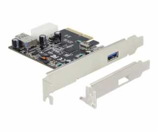 Delock PCI Express x4 Card > 1 x external + 1 x internal ...
