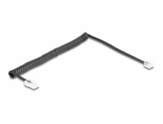 Delock - Telefonní kabel - RJ-45 (M) do RJ-11 (M) - 2 m - svinutý - černá