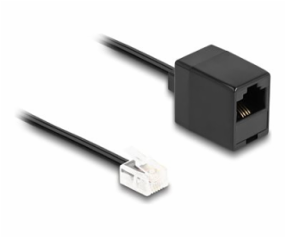 Delock - Telefonní kabel - RJ-11 (M) do RJ-45 (F) - 1 m -...