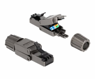 Delock - Síťový konektor - RJ-45 (M) - STP - CAT 8.1