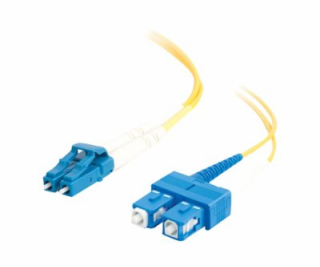 C2G LC-SC 9/125 OS1 Duplex Singlemode PVC Fiber Optic Cab...