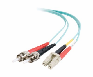 C2G LC-ST 10Gb 50/125 OM3 Duplex Multimode PVC Fiber Opti...