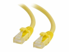 C2G Cat6 Booted Unshielded (UTP) Network Patch Cable - Patch kabel - RJ-45 (M) do RJ-45 (M) - 2 m - UTP - CAT 6 - lisovaný, provedení bez hrbolků, licna - žlutá