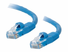 C2G Cat5e Booted Unshielded (UTP) Network Patch Cable - Patch kabel - RJ-45 (M) do RJ-45 (M) - 5 m - UTP - CAT 5e - lisovaný, provedení bez hrbolků, licna - modrá