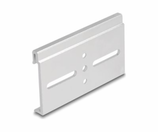 Delock - Montážní spona - montáž na kolejnici DIN - stříbrná